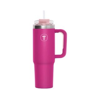 Tupperware Big T Tumbler  37oz Pink New Thermose